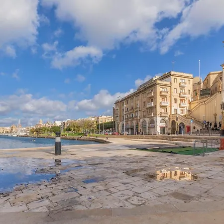 In Three Cities Near Valletta Ferry *